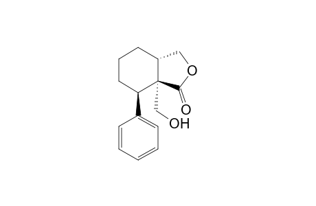 (3aS,7R,7aS)-7a-(hydroxymethyl)-7-phenyl-3,3a,4,5,6,7-hexahydro-2-benzofuran-1-one