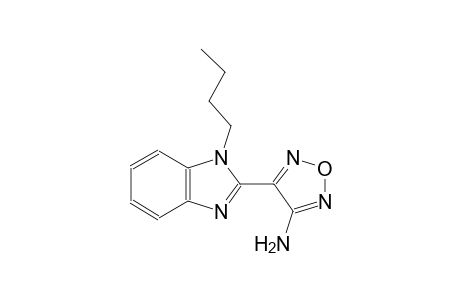 4-(1-butyl-1H-benzimidazol-2-yl)-1,2,5-oxadiazol-3-amine