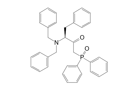 (S)-3-(N,N-Dibenzylamino)-1-diphenylphosphinoyl-4-phenylbutan-2-one