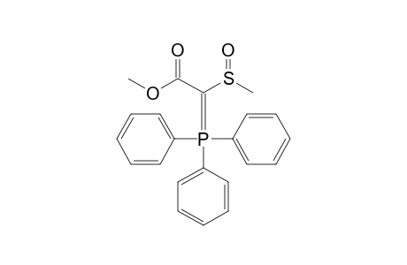 [(Methoxycarbonyl)(methylsulfinyl)methylene]triphenylphosphorane