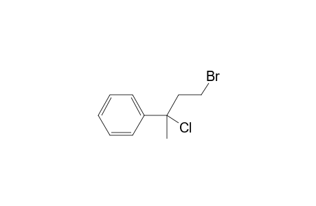 Benzene, (3-bromo-1-chloro-1-methylpropyl)-