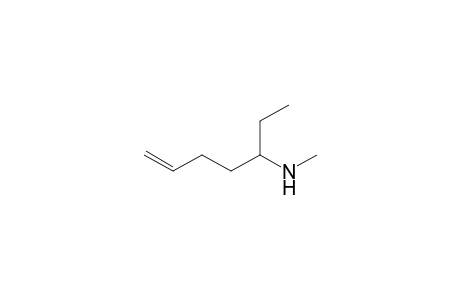 N-methyl-6-hepten-3-amine