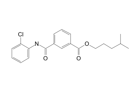 Isophthalic acid, monoamide, N-(2-chlorophenyl)-, isohexyl ester