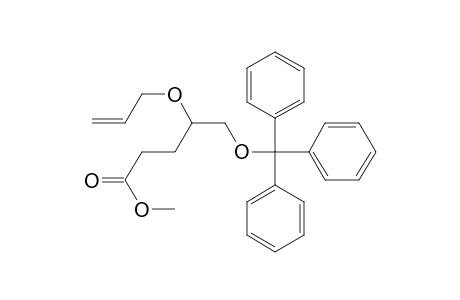 Methyl 4-(2-Propenyloxy)-5-(triphenylmethoxy)pentanoate