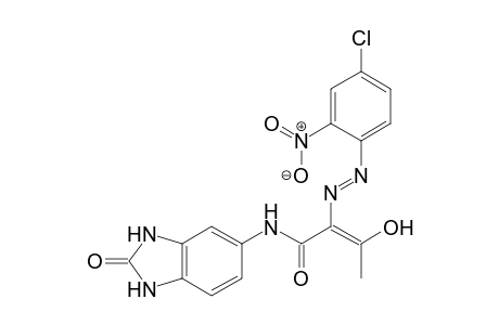 4-Chloro-2-nitroaniline->N-(2-oxo-5-benzimidazolinyl)acetoacetamide
