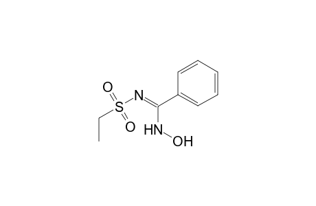 Ethanesulfonic acid (hydroxyamino)(phenyl)methyleneamide