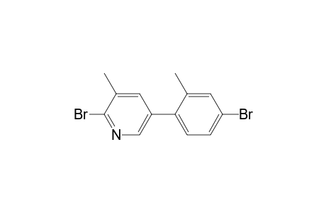 2-Bromo-5-(4-bromo-2-methylphenyl)-3-methylpyridine