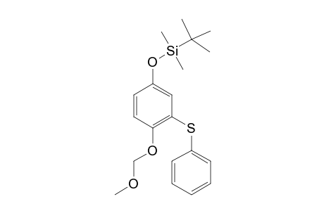 tert-Butyldimethylsiloxy[3-phenylsulfanyl-4-(methoxymethoxy)phenoxy]silane