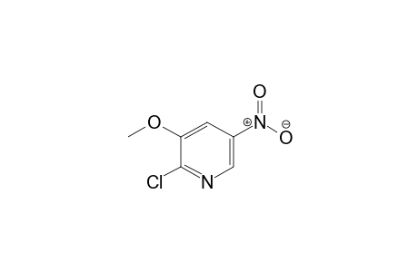 Pyridine, 2-chloro-3-methoxy-5-nitro-