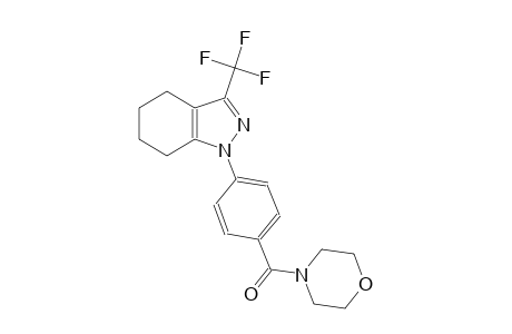 1-[4-(4-morpholinylcarbonyl)phenyl]-3-(trifluoromethyl)-4,5,6,7-tetrahydro-1H-indazole
