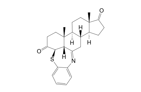 2',3'-DIHYDRO-3,17-DIKETO-5-BETA-ANDROSTANO-[4-BETA,6-B,C]-1',5'-BENZOTHIAZEPINE