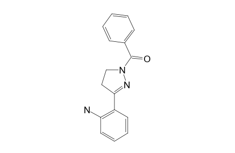 1-PHENYLCARBONYL-3-(2-AMINOPHENYL)-4,5-DIHYDRO-1H-PYRAZOLE