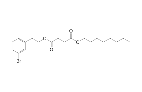 Succinic acid, 3-bromophenethyl octyl ester