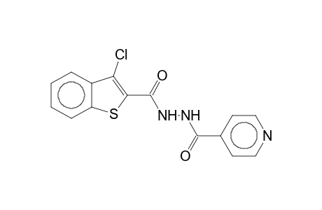 3-Chloro-N-(4-pyridinecarboxamido)-2-thianaphthenecarboxamide