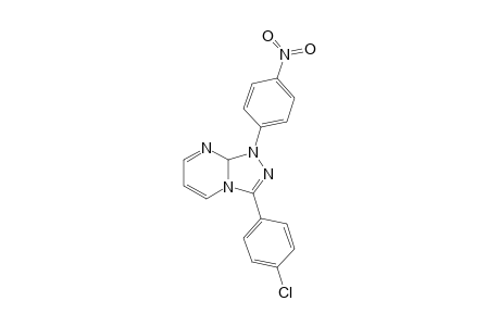 1,8a-Dihydro-1-(4'-nitrophenyl)-3-(4'-chlorophenyl)-1,2,4-triazolo[4,3-a]pyrimidine