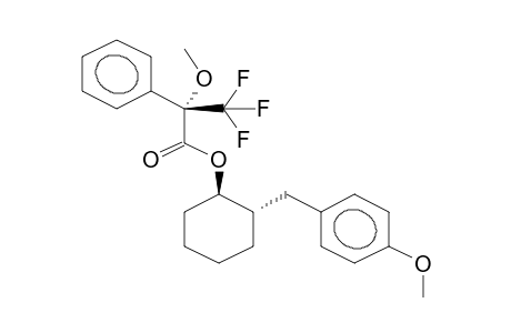 (1S,2R)-1-(R-2-METHOXY-2-PHENYL-3,3,3-TRIFLUOROPROPANOYLOXY)-2-(4-METHOXYBENZYL)CYCLOHEXANE