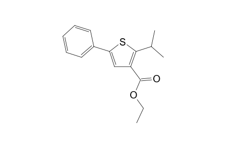 Ethyl 2-isopropyl-5-phenylthiophene-3-carboxylate