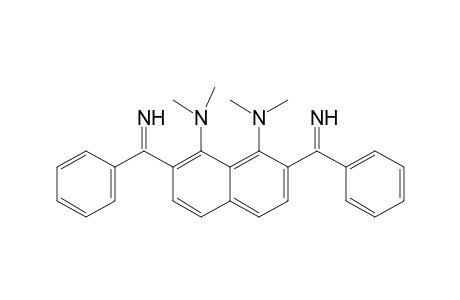 2,7-Bis[imino(phenyl)methyl]-N1,N1,N8,N8-tetramethylnaphthalene-1,8-diamine