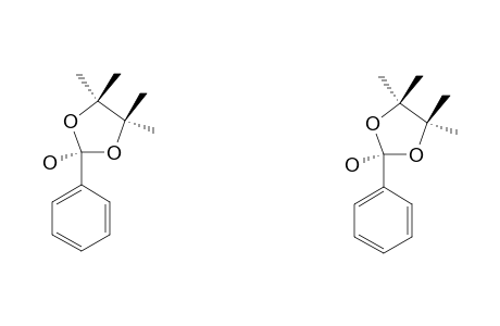 2-PHENYL-2-HYDROXY-4,4,5,5-TETRAMETHYL-1,3-DIOXOLANE