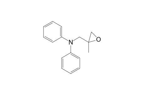 N-((2-Methyloxiran-2-yl)methyl)-N-phenylaniline