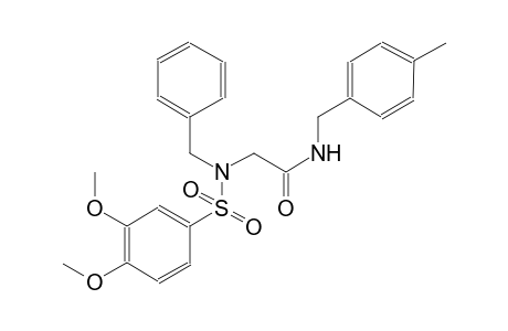 acetamide, 2-[[(3,4-dimethoxyphenyl)sulfonyl](phenylmethyl)amino]-N-[(4-methylphenyl)methyl]-