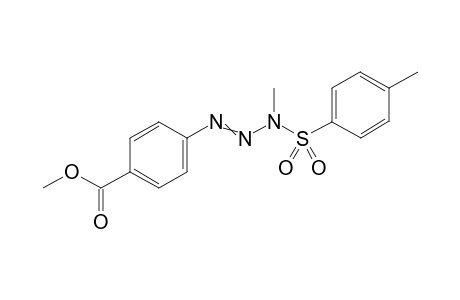 1-(4-methoxycarbonylphenyl)-3-tosyl-3-methyltriazene