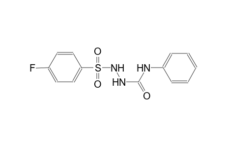 2-[(4-fluorophenyl)sulfonyl]-N-phenylhydrazinecarboxamide