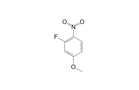 2-FLUORO-4-METHOXY-NITROBENZENE