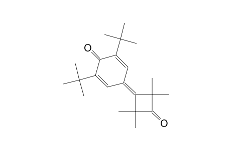 2,6-Ditert-butyl-4-(2,2,4,4-tetramethyl-3-oxidanylidene-cyclobutylidene)cyclohexa-2,5-dien-1-one