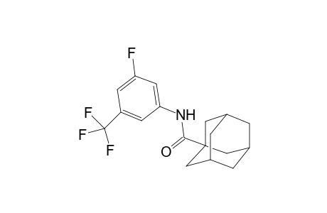 N-[3-fluoro-5-(trifluoromethyl)phenyl]adamantane-1-carboxamide