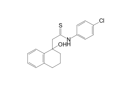 (R,S)-N-(4-Chlorophenyl)-2-(1-hydroxy-1,2,3,4-tetrahydro-1-naphthyl)thioacetamide