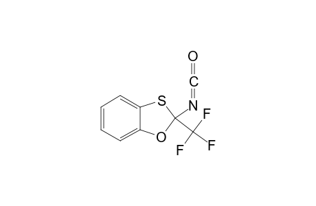 2-TRIFLUOROMETHYL-2-ISOCYANATOBENZ-1,3-OXATHIOLANE