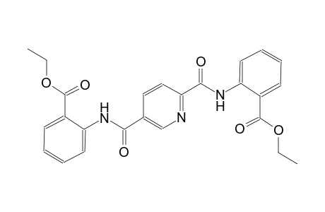 ethyl 2-{[(6-{[2-(ethoxycarbonyl)anilino]carbonyl}-3-pyridinyl)carbonyl]amino}benzoate