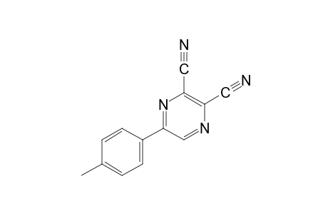 5-p-tolyl-2,3-pyrazinedicarbonitrile