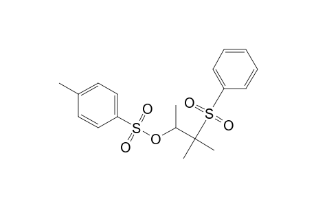 2-Butanol, 3-methyl-3-(phenylsulfonyl)-, 4-methylbenzenesulfonate