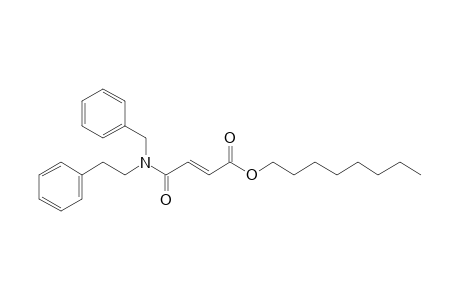 Fumaric acid, monoamide, N-benzyl-N-phenylethyl-, octyl ester