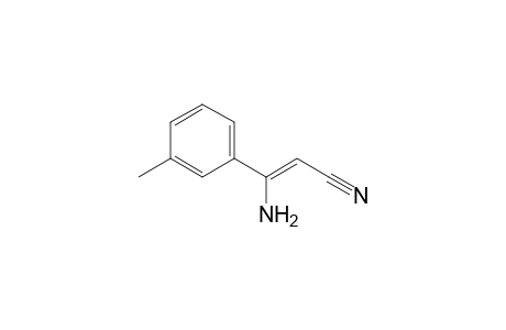 (Z)-3-amino-3-(3-methylphenyl)-2-propenenitrile