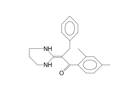 2-(1-[2,4-Dimethyl-benzoyl]-2-phenyl-ethylidene)-hexahydro-1,3-diazepine