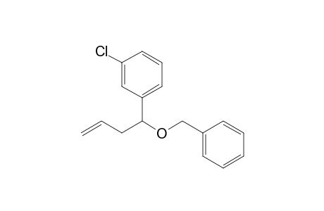 1-(1-(Benzyloxy)but-3-enyl)-3-chlorobenzene