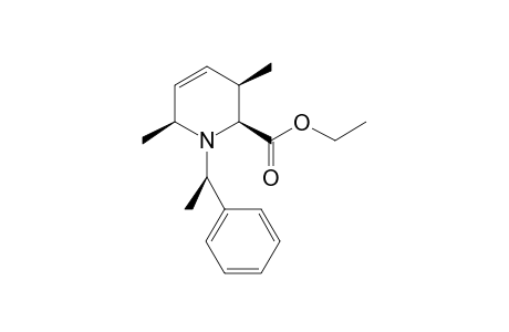 (2S/R,5R/S,6S/R)-1-[(R)-1-Phenylethyl]-6-ethoxycarbonyl-2,5-dimethyl-3,4-didehydropiperidine