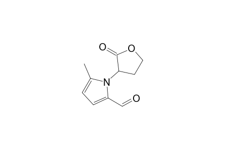 5-Methyl-1-(tetrahydro-2'-oxofur-3'-yl)-1H-pyrrole-2-carboxaldehyde
