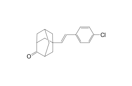 (E)-1-(4-Oxoadamantyl)-2-(4-chlorophenyl)ethene