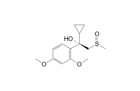 (R,R)+(R,S)-alpha-(2,4-dimethoxyphenyl)-alpha-[(methylsulfinyl)methyl]cyclopropanemethanol