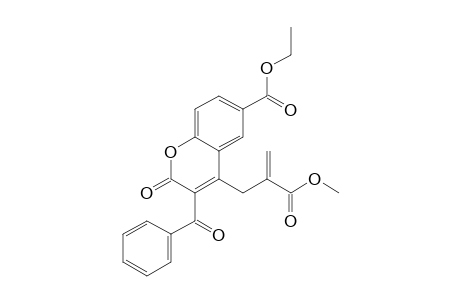 Ethyl 3-Benzoyl-4-[2-(methoxycarbonyl)allyl]-2-oxo-2H-chromene-6-carboxylate