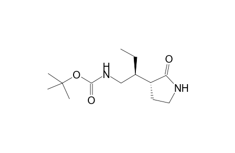 [(S)-2-((R)-2-Oxo-pyrrolidin-3-yl)-butyl]-carbamic acid butyl ester