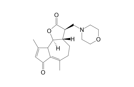 (3R,3aS,9bS)-6,9-dimethyl-3-(morpholinomethyl)-3,3a,4,5,9a,9b-hexahydroazuleno[4,5-b]furan-2,7-dione