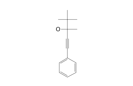 3,4,4-TRIMETHYL-1-PHENYL-1-PENTYN-3-OL