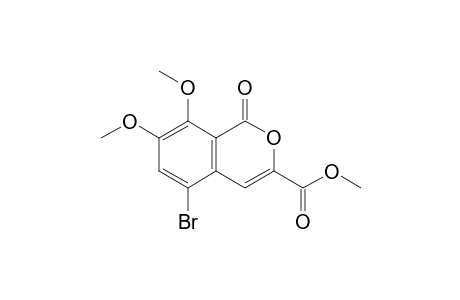 Methyl 5-Bromo-7,8-dimethoxy-1-oxo-1H-isochromene-3-carboxylate