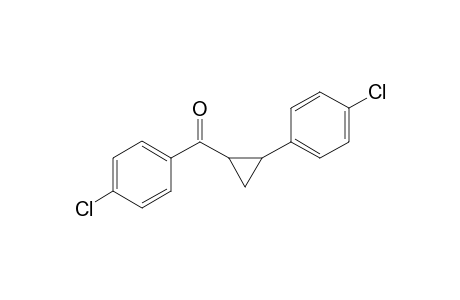 (4-chlorophenyl)(2-(4-chlorophenyl)cyclopropyl)methanone