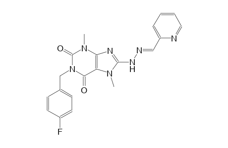 2-pyridinecarbaldehyde [1-(4-fluorobenzyl)-3,7-dimethyl-2,6-dioxo-2,3,6,7-tetrahydro-1H-purin-8-yl]hydrazone